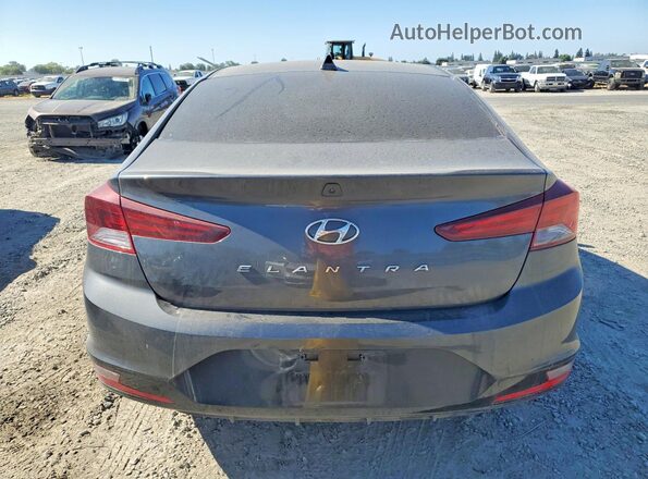 5NPD84LF9LH581068 2020 HYUNDAI ELANTRA Black უკანა ხედი