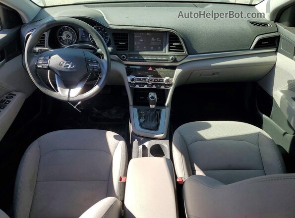 5NPD84LF9LH581068 2020 HYUNDAI ELANTRA Black წინა პანელის ხედი