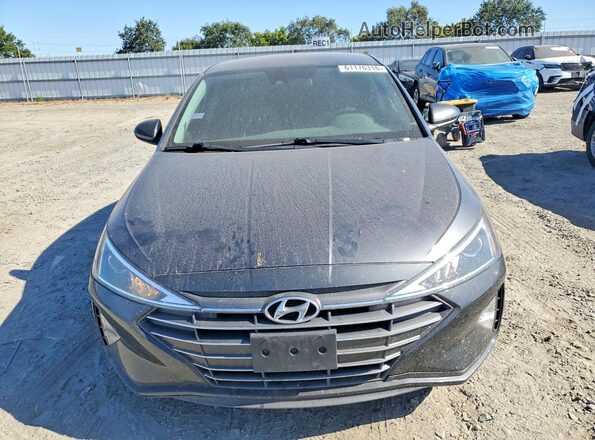 5NPD84LF9LH581068 2020 HYUNDAI ELANTRA Black წინა ხედი