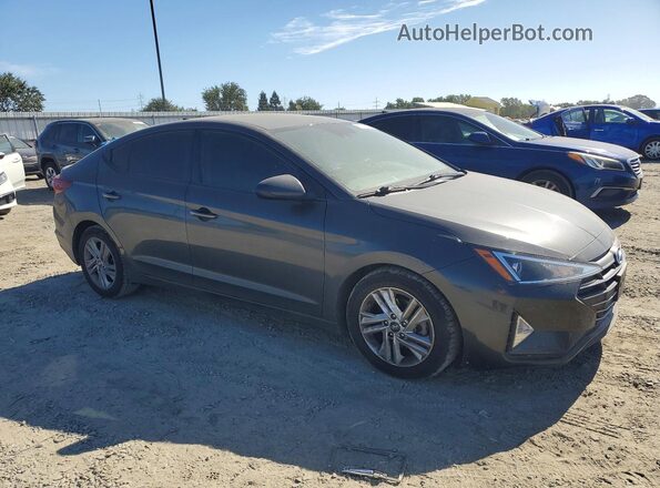 5NPD84LF9LH581068 2020 HYUNDAI ELANTRA Black წინა მარჯვენა