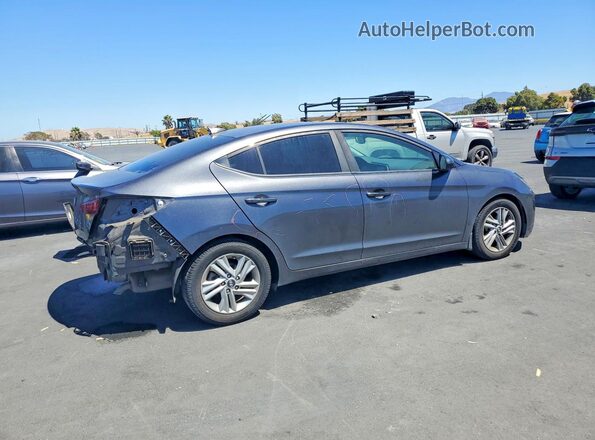 5NPD84LF9LH587209 2020 HYUNDAI ELANTRA Charcoal Задня права чверть