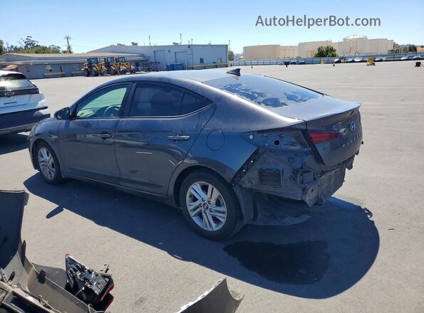 5NPD84LF9LH587209 2020 HYUNDAI ELANTRA Charcoal Задня ліва чверть