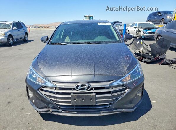 5NPD84LF9LH587209 2020 HYUNDAI ELANTRA Charcoal Вид спереду