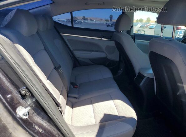 5NPD84LF9LH587209 2020 HYUNDAI ELANTRA Charcoal Вид задніх сидінь