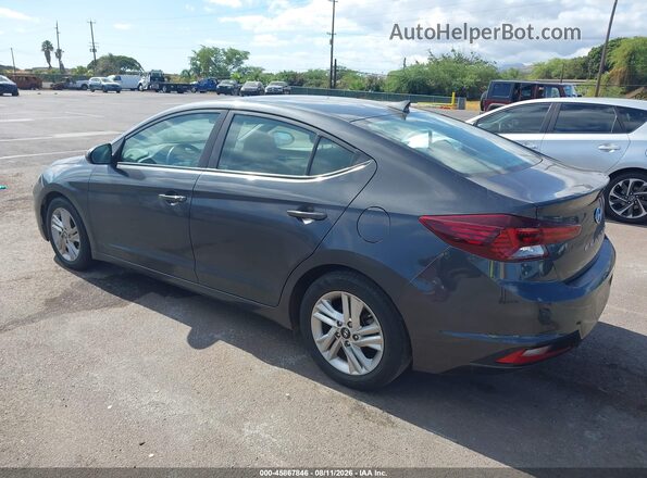 5NPD84LF9LH598940 2020 HYUNDAI ELANTRA Gray Rear left