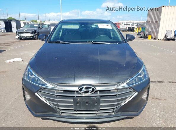 5NPD84LF9LH598940 2020 HYUNDAI ELANTRA Gray Front view