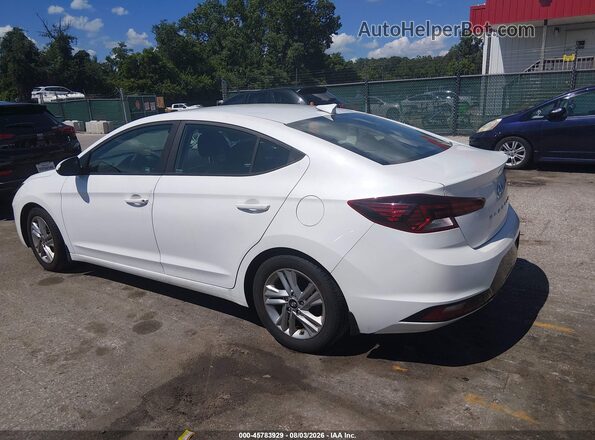 5NPD84LF9LH606390 2020 HYUNDAI ELANTRA White Задня ліва чверть