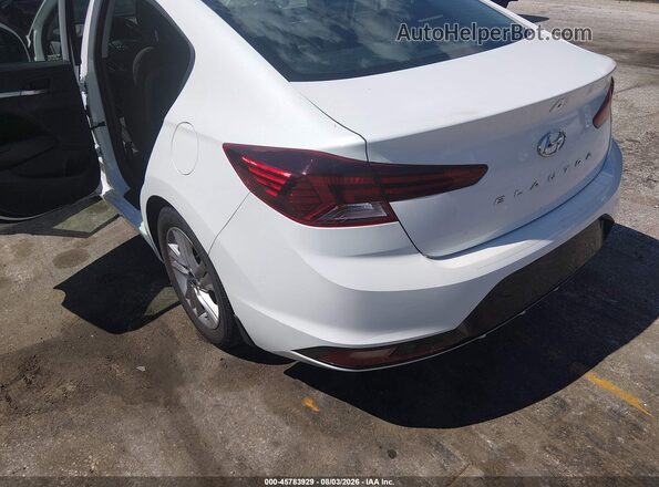 5NPD84LF9LH606390 2020 HYUNDAI ELANTRA White Вид спереду
