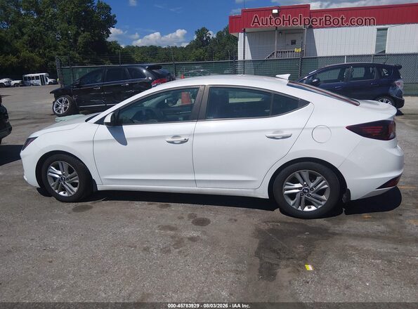 5NPD84LF9LH606390 2020 HYUNDAI ELANTRA White Панорамний вид салону 360°