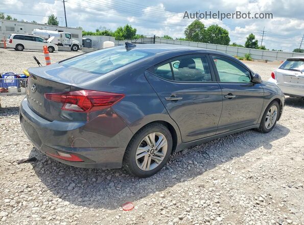 5NPD84LF9LH627367 2020 HYUNDAI ELANTRA Синий Задняя правая четверть