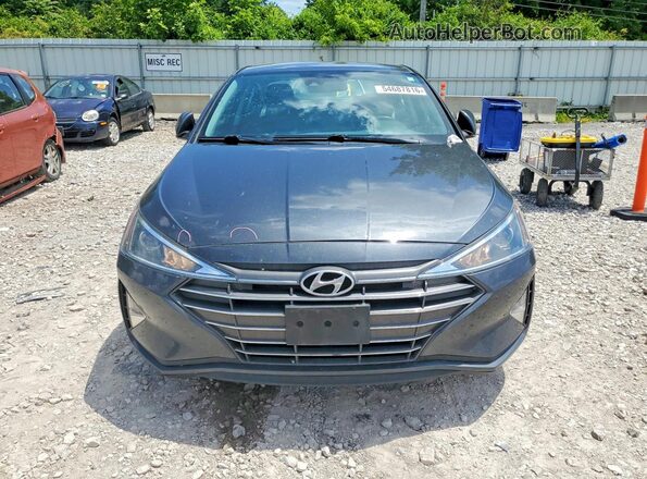 5NPD84LF9LH627367 2020 HYUNDAI ELANTRA Синий Вид спереди