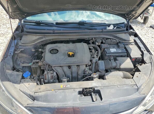 5NPD84LF9LH627367 2020 HYUNDAI ELANTRA Синий Вид задней части салона