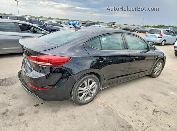 5NPD84LFXHH001088 2017 HYUNDAI ELANTRA Black უკანა მარჯვენა