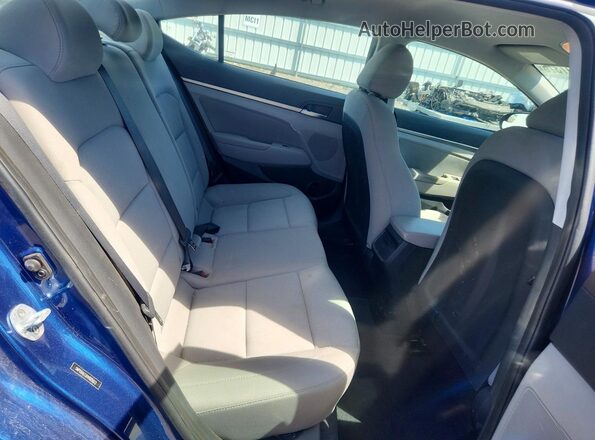 5NPD84LFXHH005612 2017 HYUNDAI ELANTRA Blue Հետևի նստատեղերի տեսք