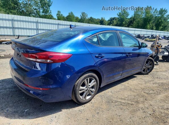 5NPD84LFXHH005612 2017 HYUNDAI ELANTRA Blue Հետևի աջ