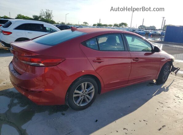 5NPD84LFXHH085574 2017 HYUNDAI ELANTRA Red Tył prawy