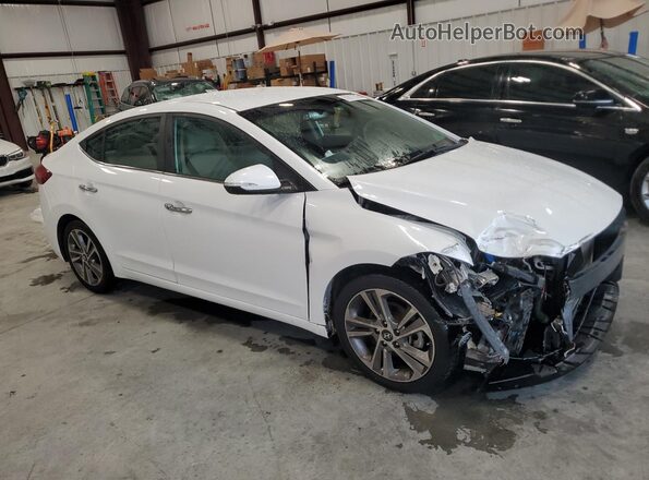 5NPD84LFXHH097448 2017 HYUNDAI ELANTRA White Front right