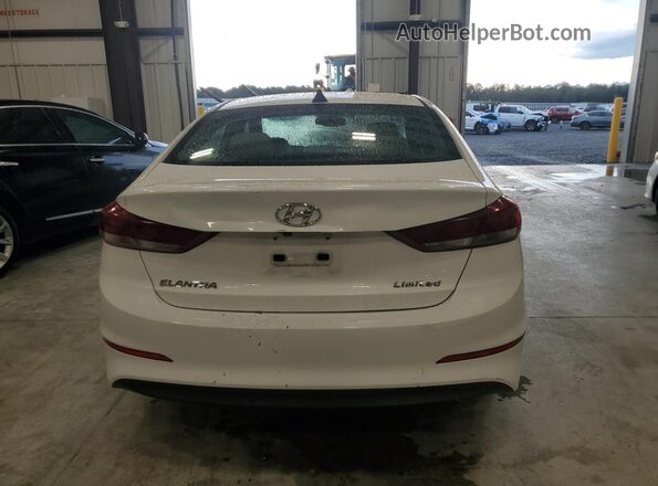5NPD84LFXHH097448 2017 HYUNDAI ELANTRA White Rear view