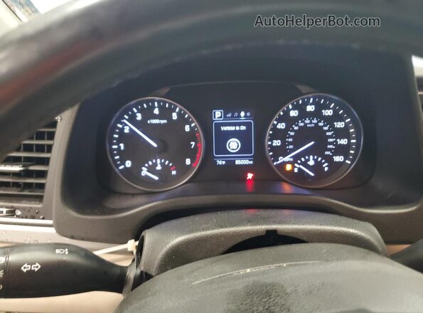 5NPD84LFXHH097448 2017 HYUNDAI ELANTRA White Instrument cluster view