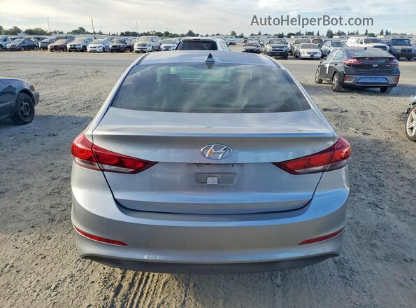 5NPD84LFXHH101840 2017 HYUNDAI ELANTRA Silver Вид ззаду