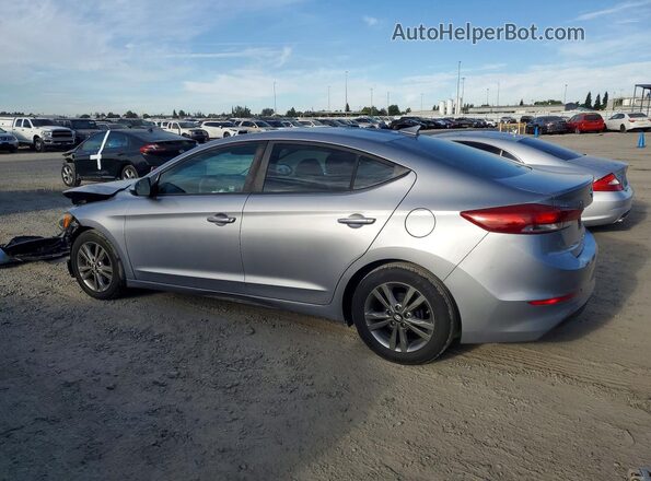5NPD84LFXHH101840 2017 HYUNDAI ELANTRA Silver Задня ліва чверть