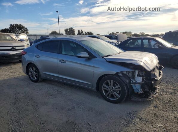 5NPD84LFXHH101840 2017 HYUNDAI ELANTRA Silver Передня права чверть