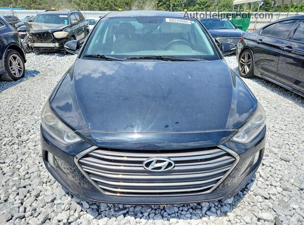 5NPD84LFXHH101935 2017 HYUNDAI ELANTRA Black წინა ხედი