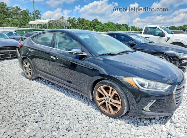 5NPD84LFXHH101935 2017 HYUNDAI ELANTRA Black წინა მარჯვენა
