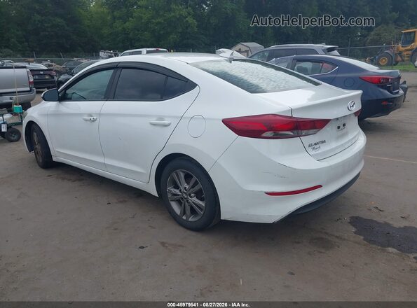 5NPD84LFXHH133204 2017 HYUNDAI ELANTRA White უკანა მარცხენა