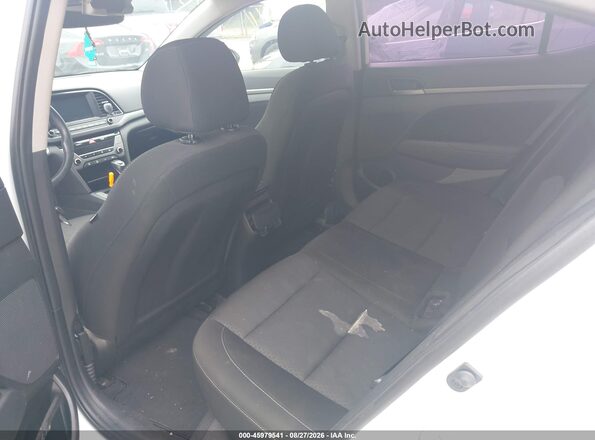 5NPD84LFXHH133204 2017 HYUNDAI ELANTRA White VIN კოდის სტიკერის ხედი