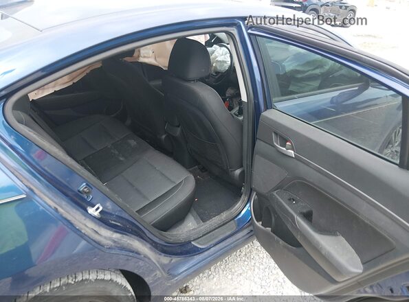 5NPD84LFXHH149936 2017 HYUNDAI ELANTRA Blue Vista de la etiqueta del VIN