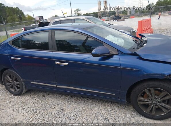 5NPD84LFXHH149936 2017 HYUNDAI ELANTRA Blue Vista interior de 360 grados