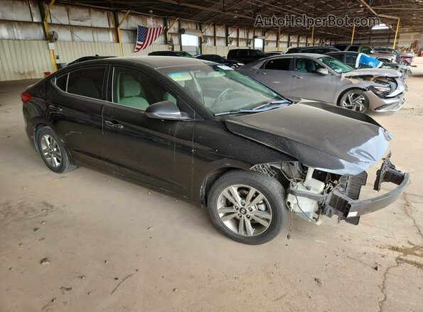 5NPD84LFXHH159205 2017 HYUNDAI ELANTRA Black Առջևի աջ