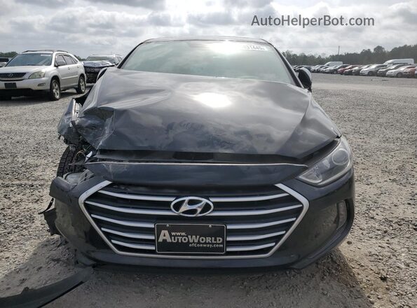 5NPD84LFXHH163044 2017 HYUNDAI ELANTRA Черный Вид спереди