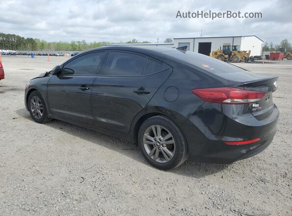 5NPD84LFXHH163044 2017 HYUNDAI ELANTRA Черный Задняя левая четверть