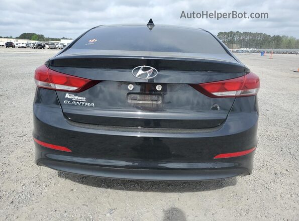 5NPD84LFXHH163044 2017 HYUNDAI ELANTRA Черный Вид сзади