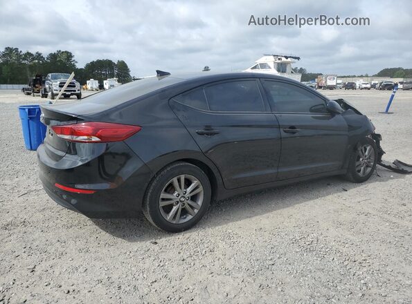 5NPD84LFXHH163044 2017 HYUNDAI ELANTRA Черный Задняя правая четверть