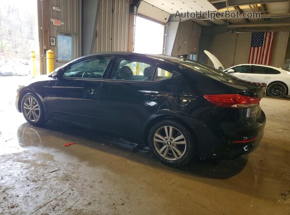 5NPD84LFXHH190101 2017 HYUNDAI ELANTRA Black Trasero izquierdo