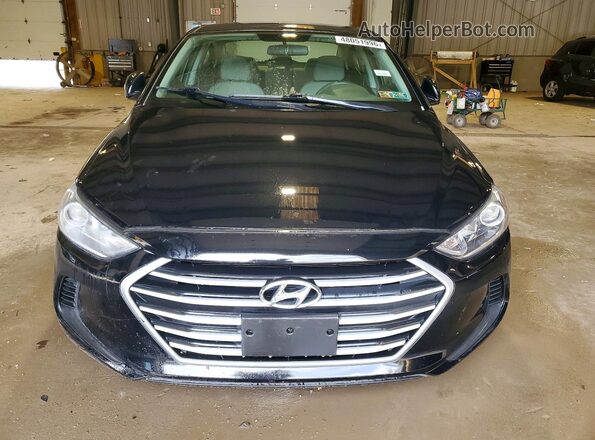 5NPD84LFXHH190101 2017 HYUNDAI ELANTRA Black Vista frontal