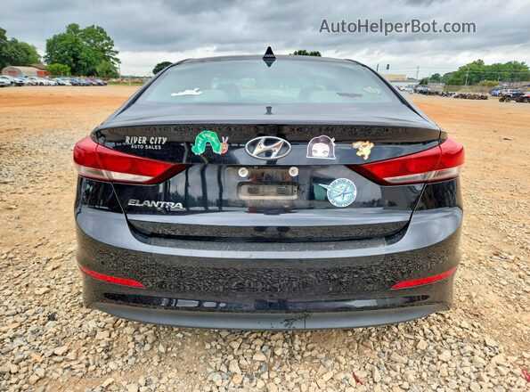 5NPD84LFXHH191247 2017 HYUNDAI ELANTRA Black Rear view