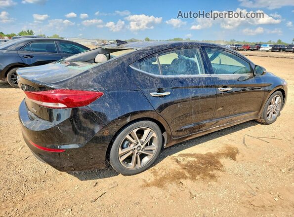 5NPD84LFXHH202604 2017 HYUNDAI ELANTRA Black უკანა მარჯვენა