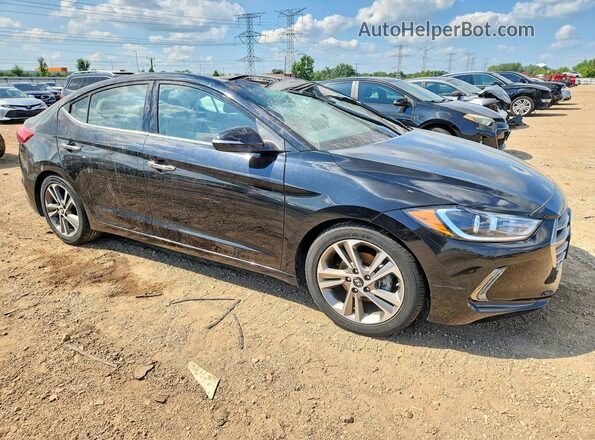 5NPD84LFXHH202604 2017 HYUNDAI ELANTRA Black წინა მარჯვენა