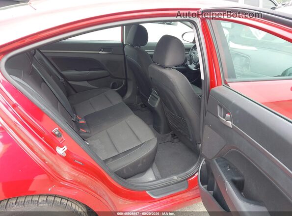 5NPD84LFXHH203784 2017 HYUNDAI ELANTRA Red Vista de la etiqueta del VIN