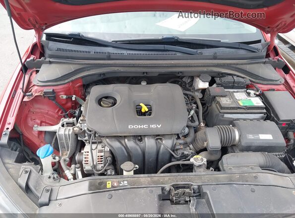 5NPD84LFXHH203784 2017 HYUNDAI ELANTRA Red Vista trasera