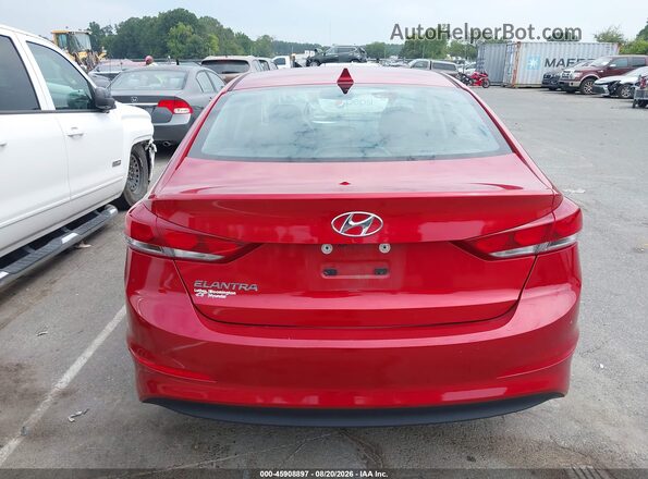 5NPD84LFXHH203784 2017 HYUNDAI ELANTRA Red 