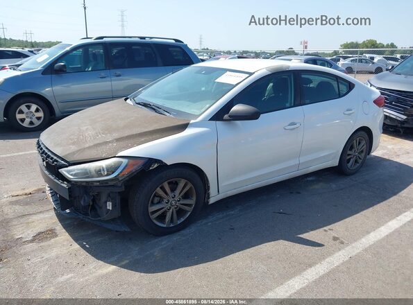 5NPD84LFXJH213382 2018 HYUNDAI ELANTRA White Front left