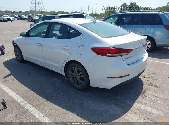 5NPD84LFXJH213382 2018 HYUNDAI ELANTRA White Rear left