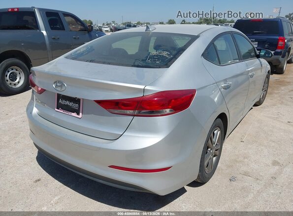 5NPD84LFXJH221269 2018 HYUNDAI ELANTRA Silver Rear right