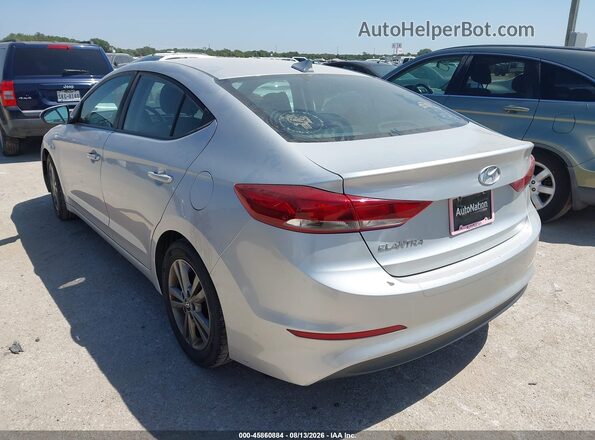 5NPD84LFXJH221269 2018 HYUNDAI ELANTRA Silver Rear left