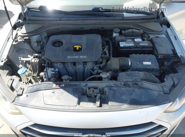 5NPD84LFXJH221269 2018 HYUNDAI ELANTRA Silver Rear view